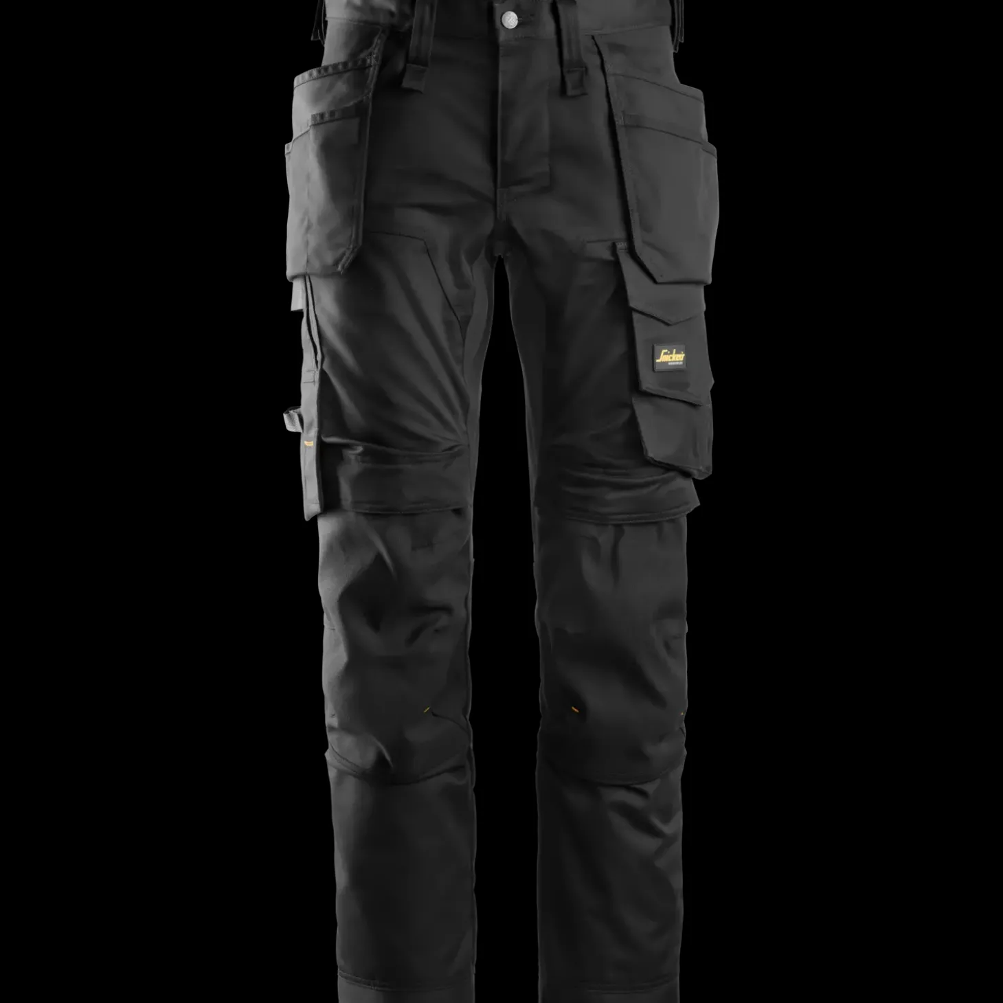 Snickers Allroundwork arbejdsbukser med hylsterlommer stretch sort str. 52