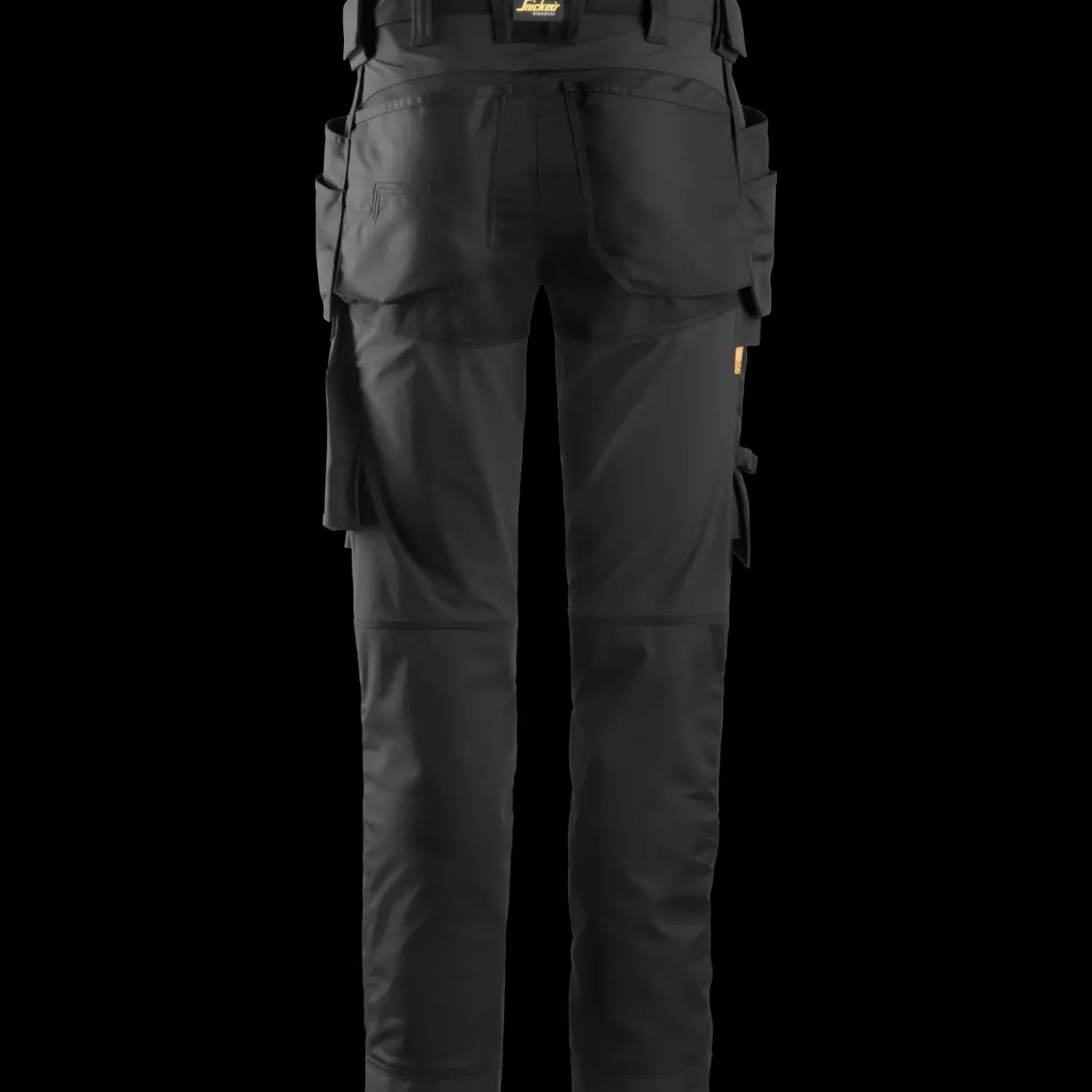 Snickers Allroundwork arbejdsbukser med hylsterlommer stretch sort str. 52