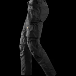 Snickers Allroundwork arbejdsbukser med hylsterlommer stretch sort str. 52