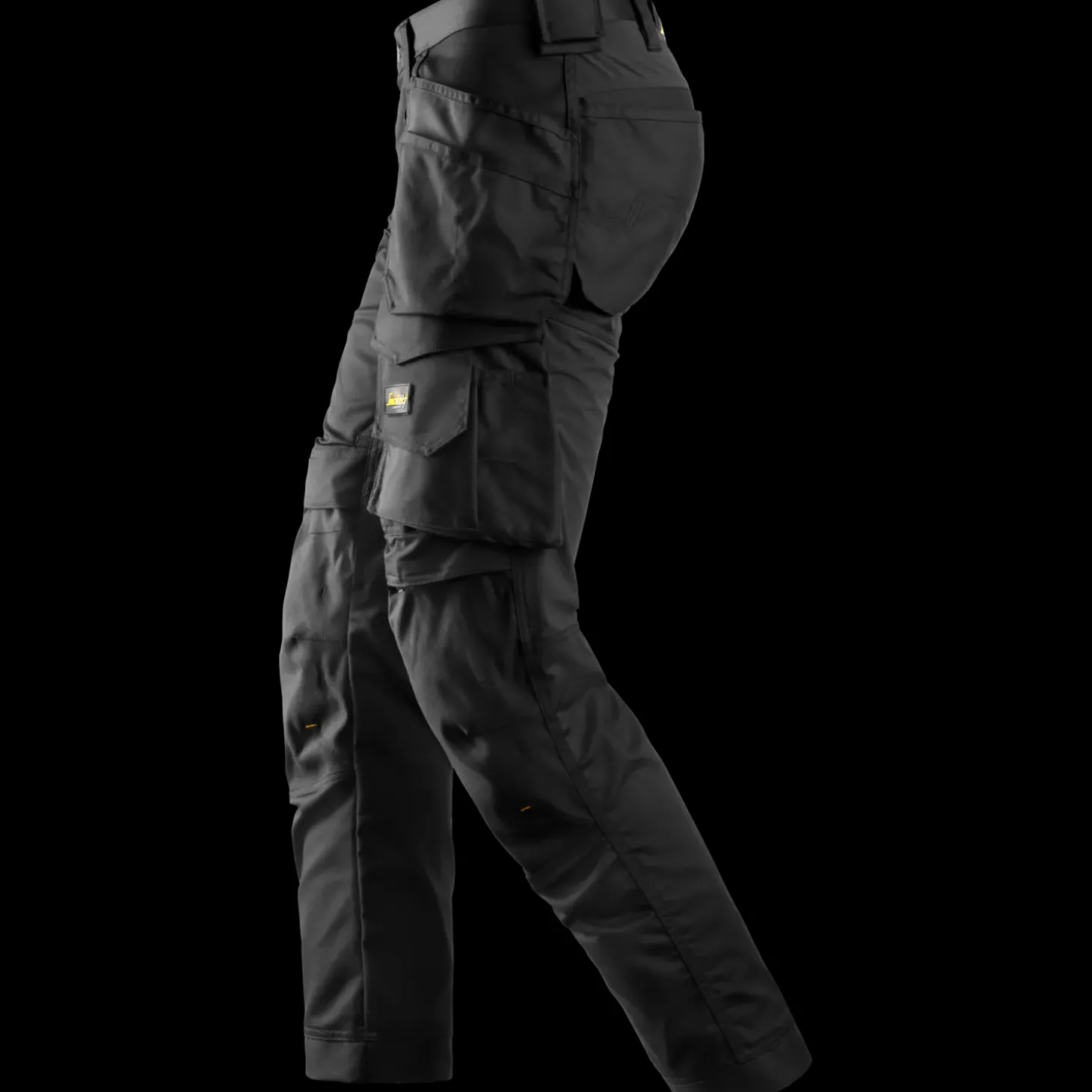 Snickers Allroundwork arbejdsbukser med hylsterlommer stretch sort str. 52