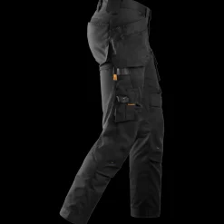Snickers Allroundwork arbejdsbukser med hylsterlommer stretch sort str. 52
