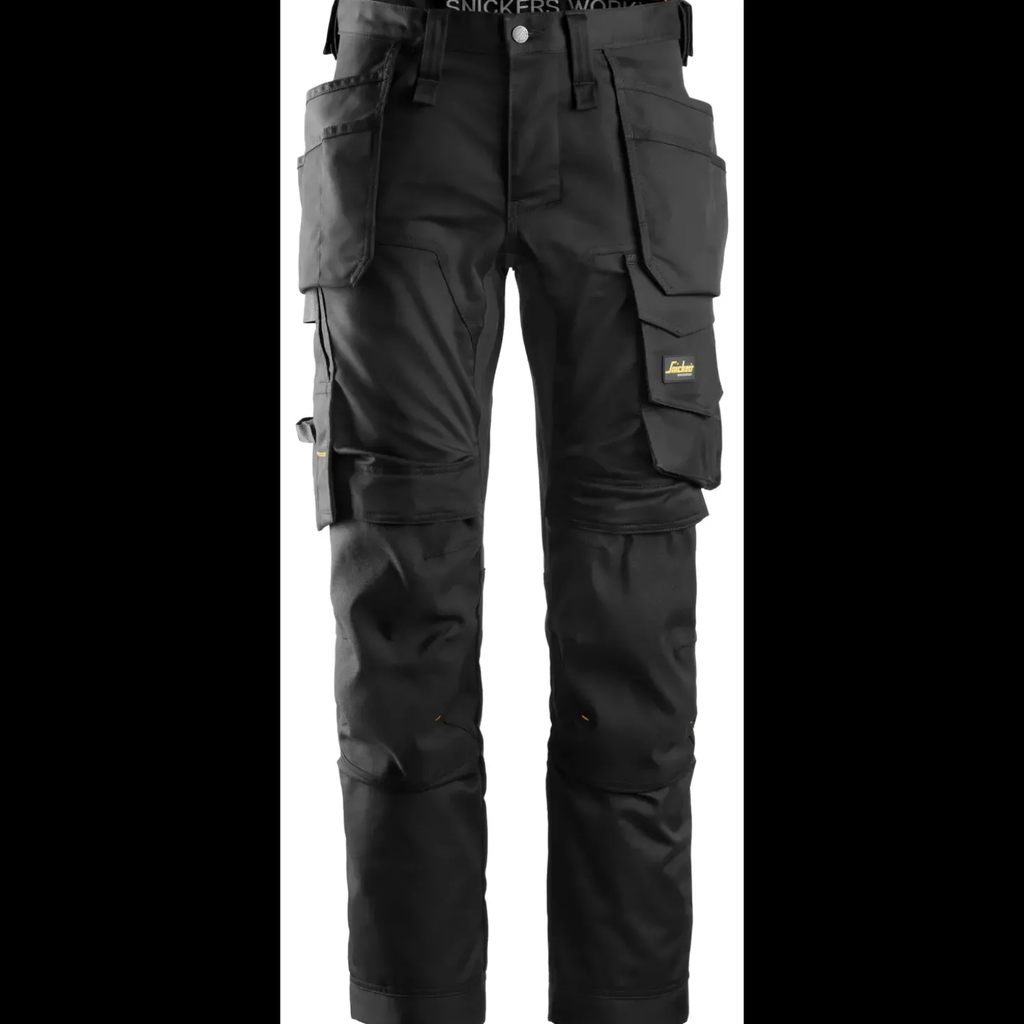 Snickers Allroundwork arbejdsbukser med hylsterlommer stretch sort str. 52