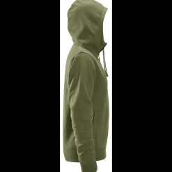 Snickers Allroundwork hættetrøje med lynlås khaki grøn str. L