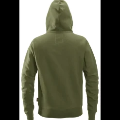 Snickers Allroundwork hættetrøje med lynlås khaki grøn str. L