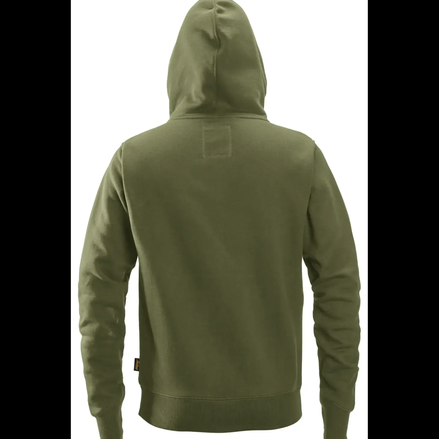 Snickers Allroundwork hættetrøje med lynlås khaki grøn str. L