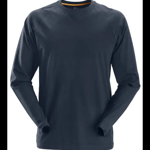 Snickers Allroundwork t-shirt langærmet navy str. M