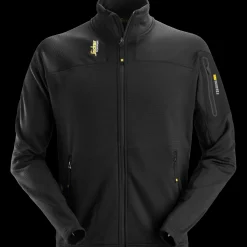 Snickers Body Mapping microfleece jakke sort str. M