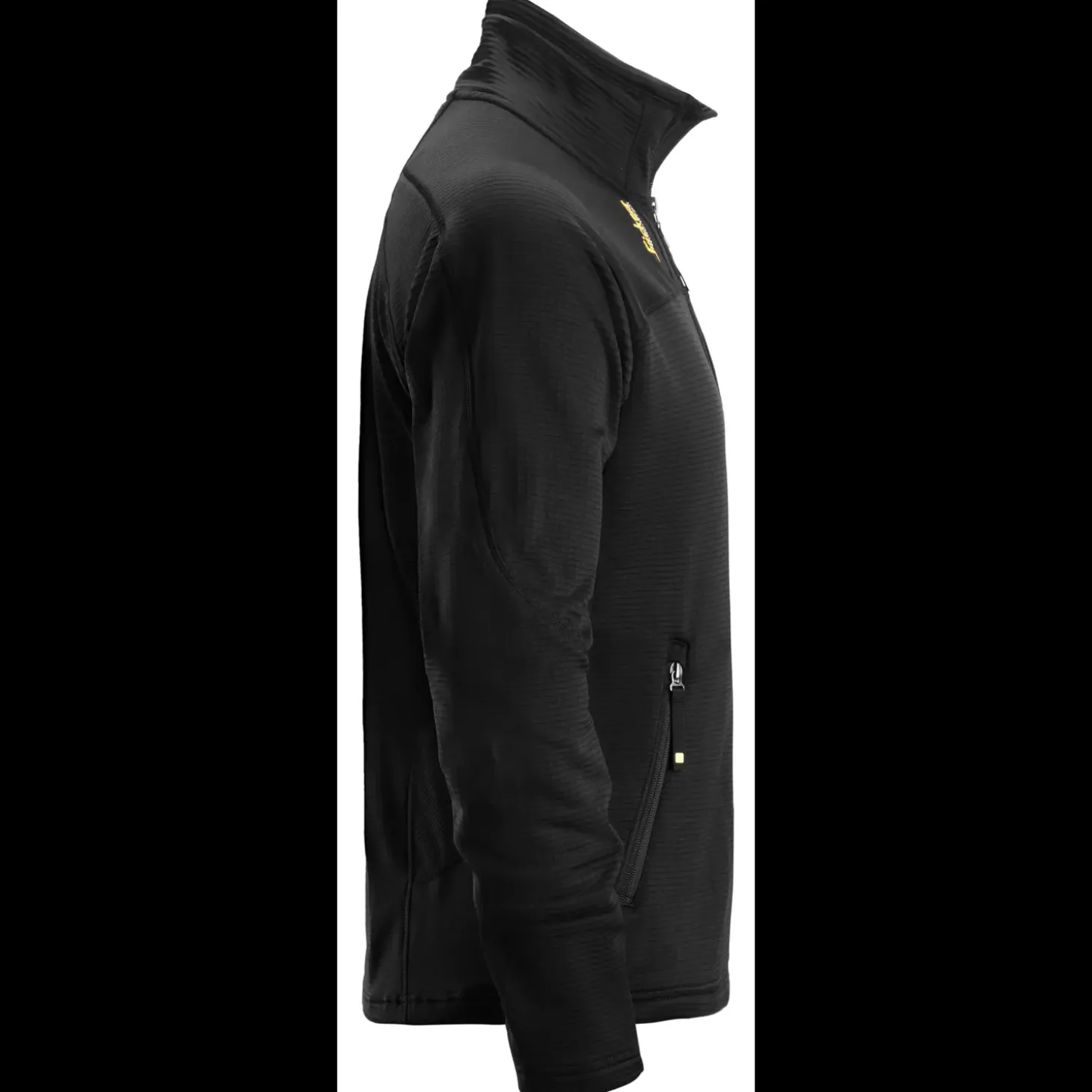 Snickers Body Mapping microfleece jakke sort str. M