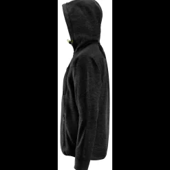 Snickers FlexiWork hættetrøje i fleece sort str. M