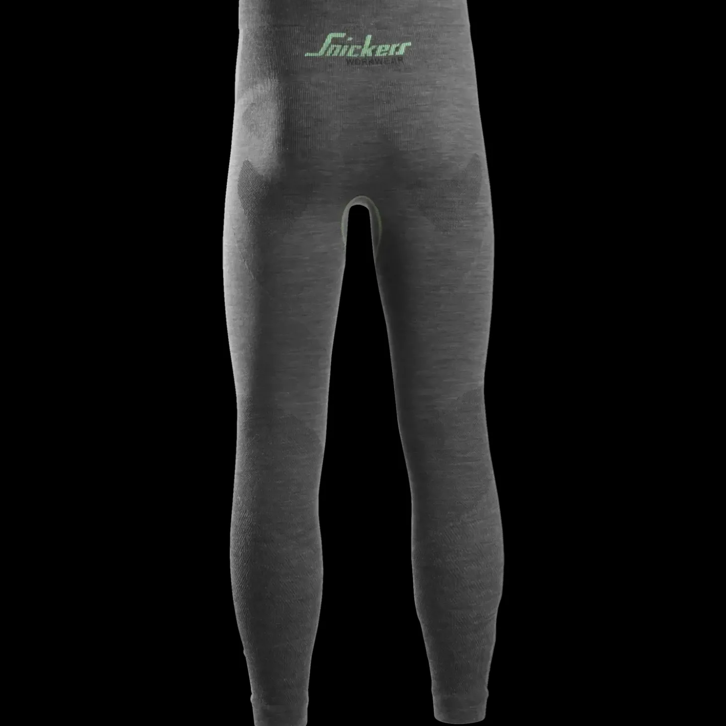 Snickers Flexiwork underbukser lange uld sømløs mørk gråmeleret str. 2XL