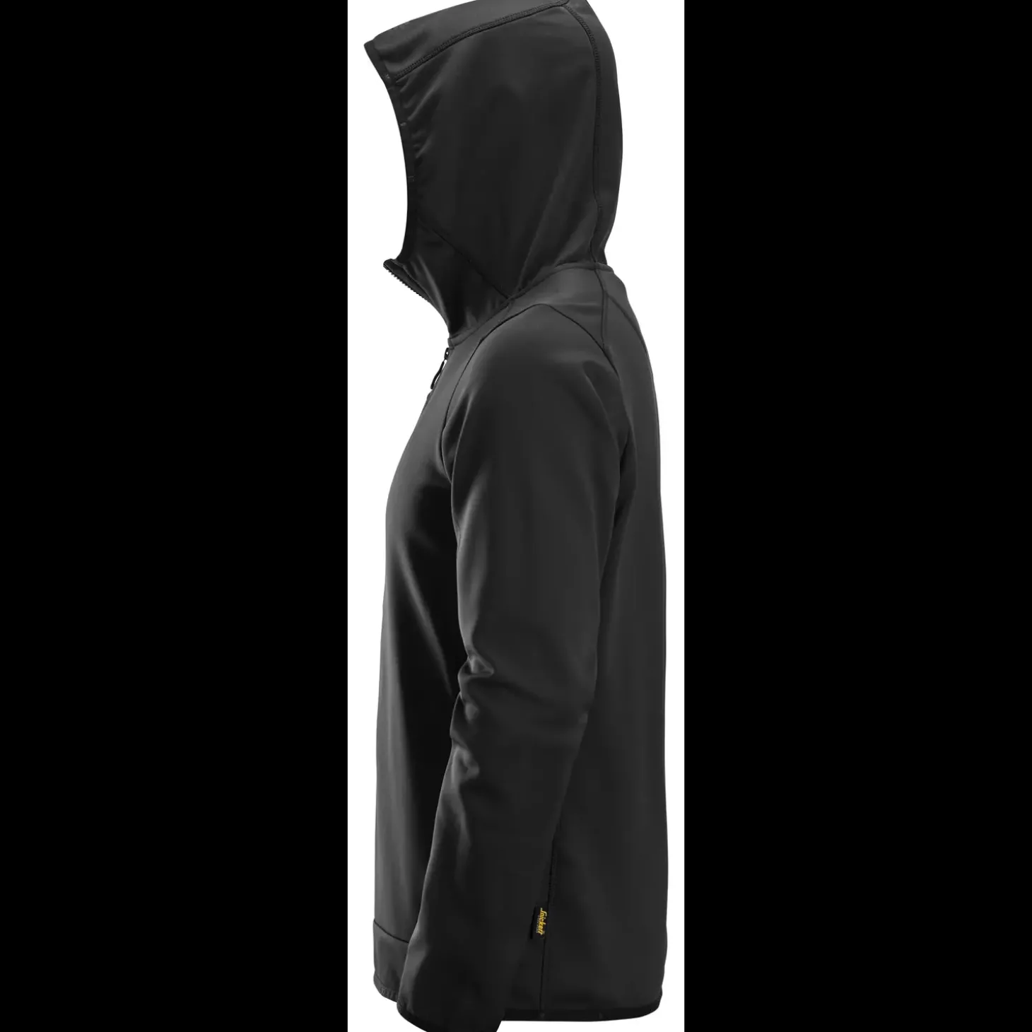 Snickers hættetrøje fleece sort str. 2XL