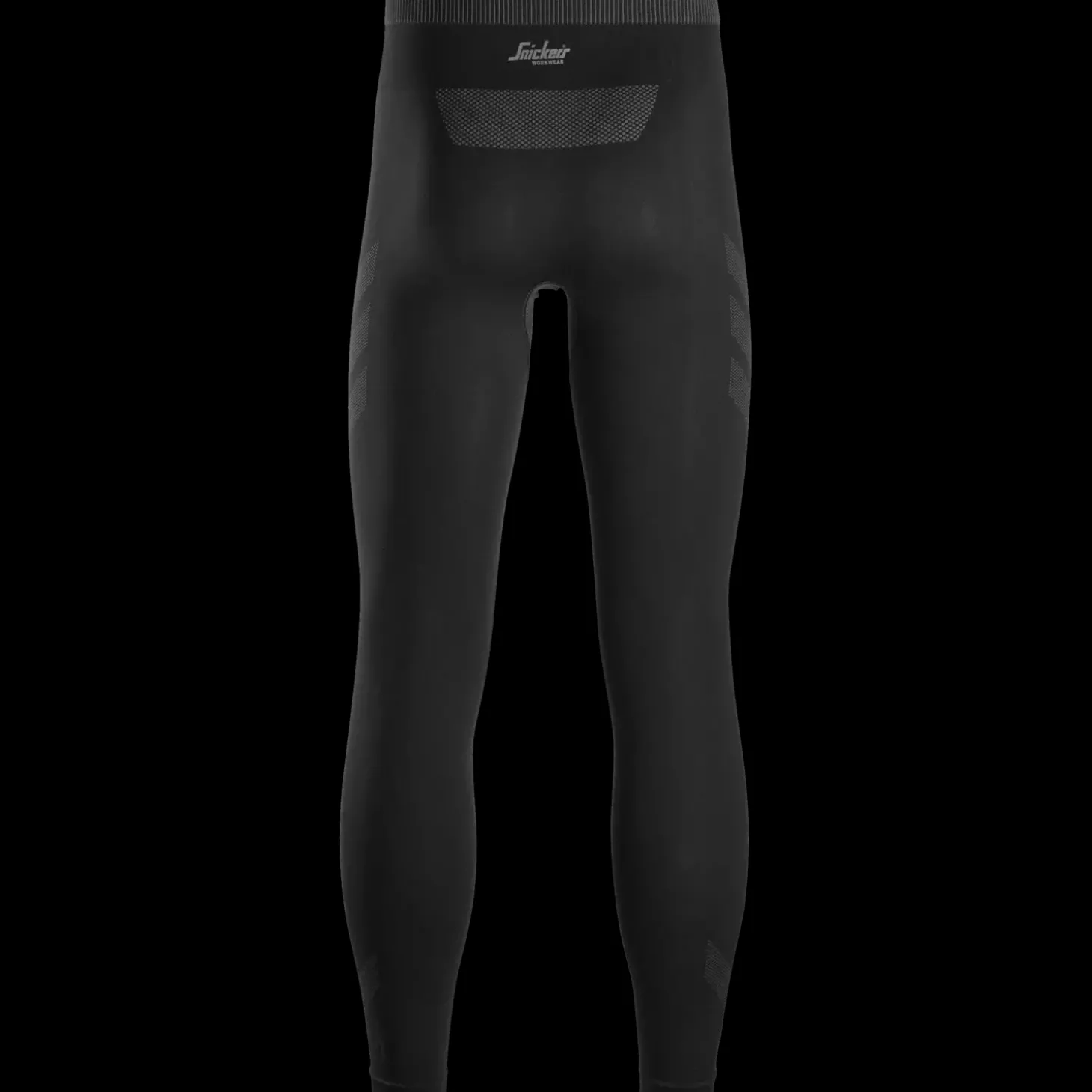 Snickers lange underbukser 9492 sort/grå str. 2XL