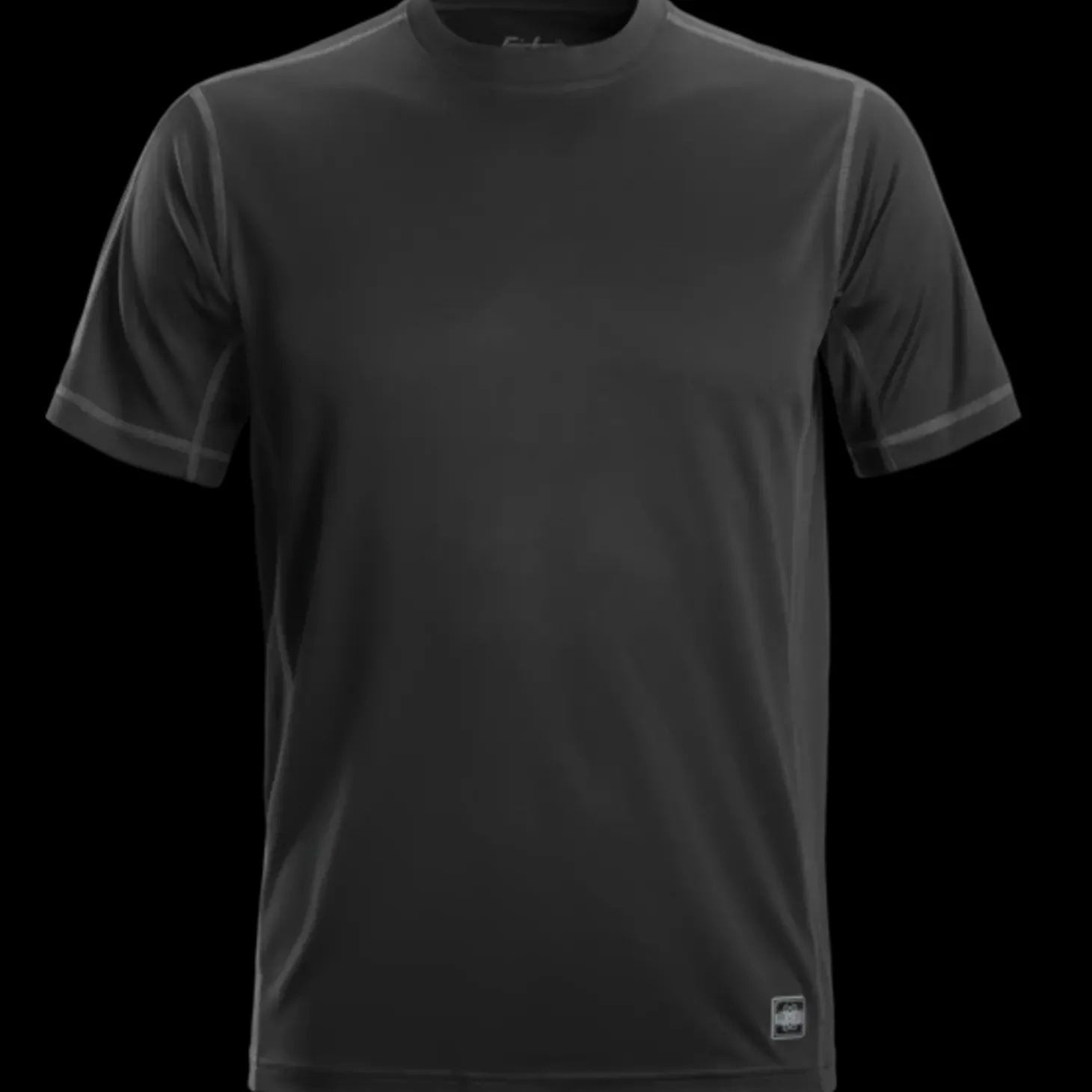 Snickers t-shirt kortærmet A.V.S. sort str. S