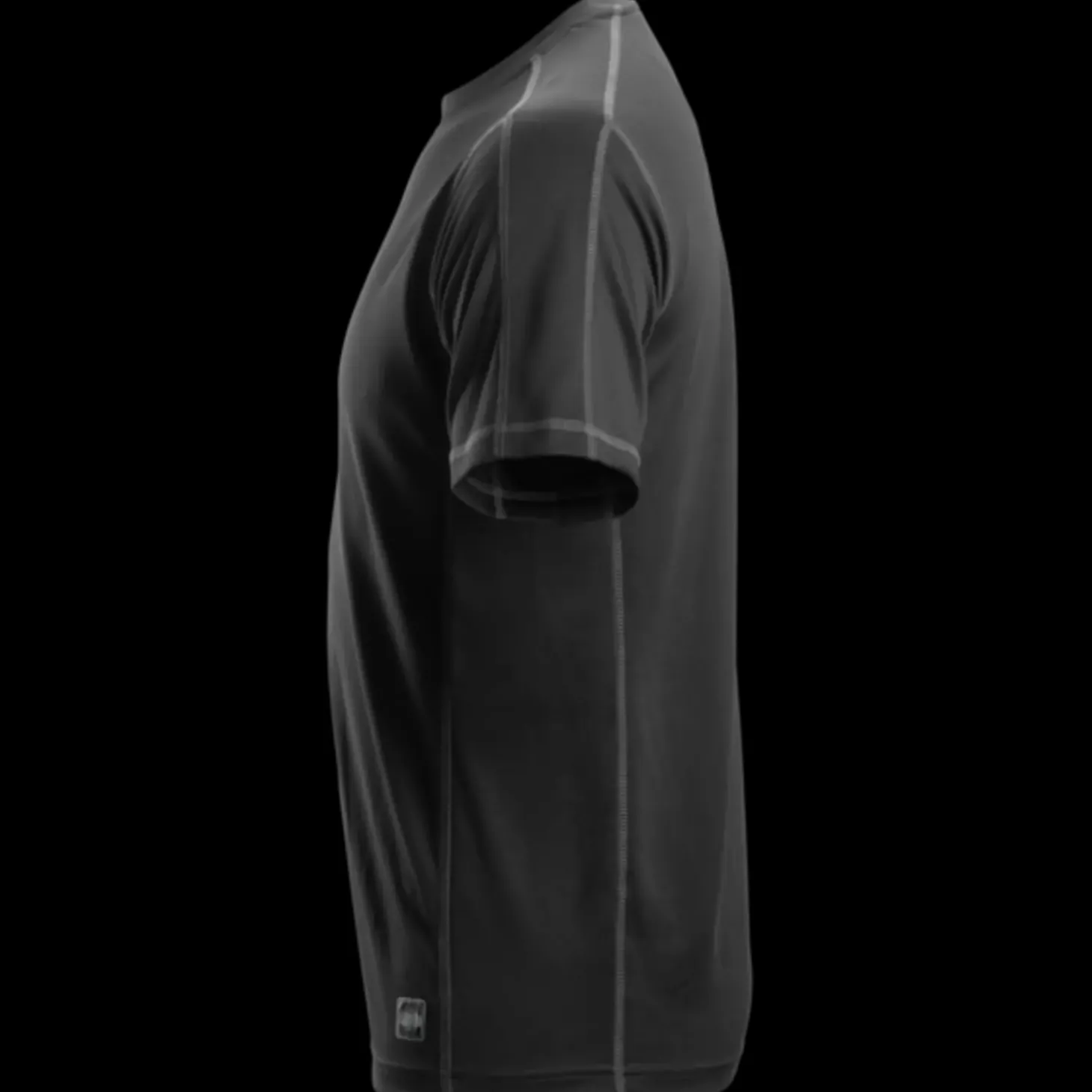 Snickers t-shirt kortærmet A.V.S. sort str. S