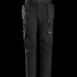 Snickers 4-vejs stretchbukser med hylsterlommer sort str. 50