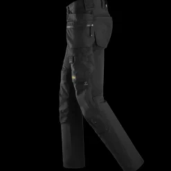 Snickers 4-vejs stretchbukser med hylsterlommer sort str. 50