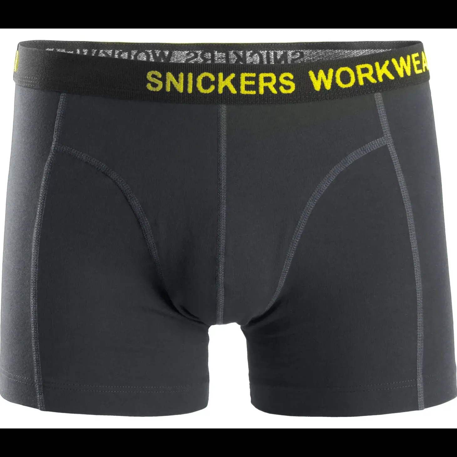 Snickers Workwear boxershorts 2-pak sort/koksgrå str. M