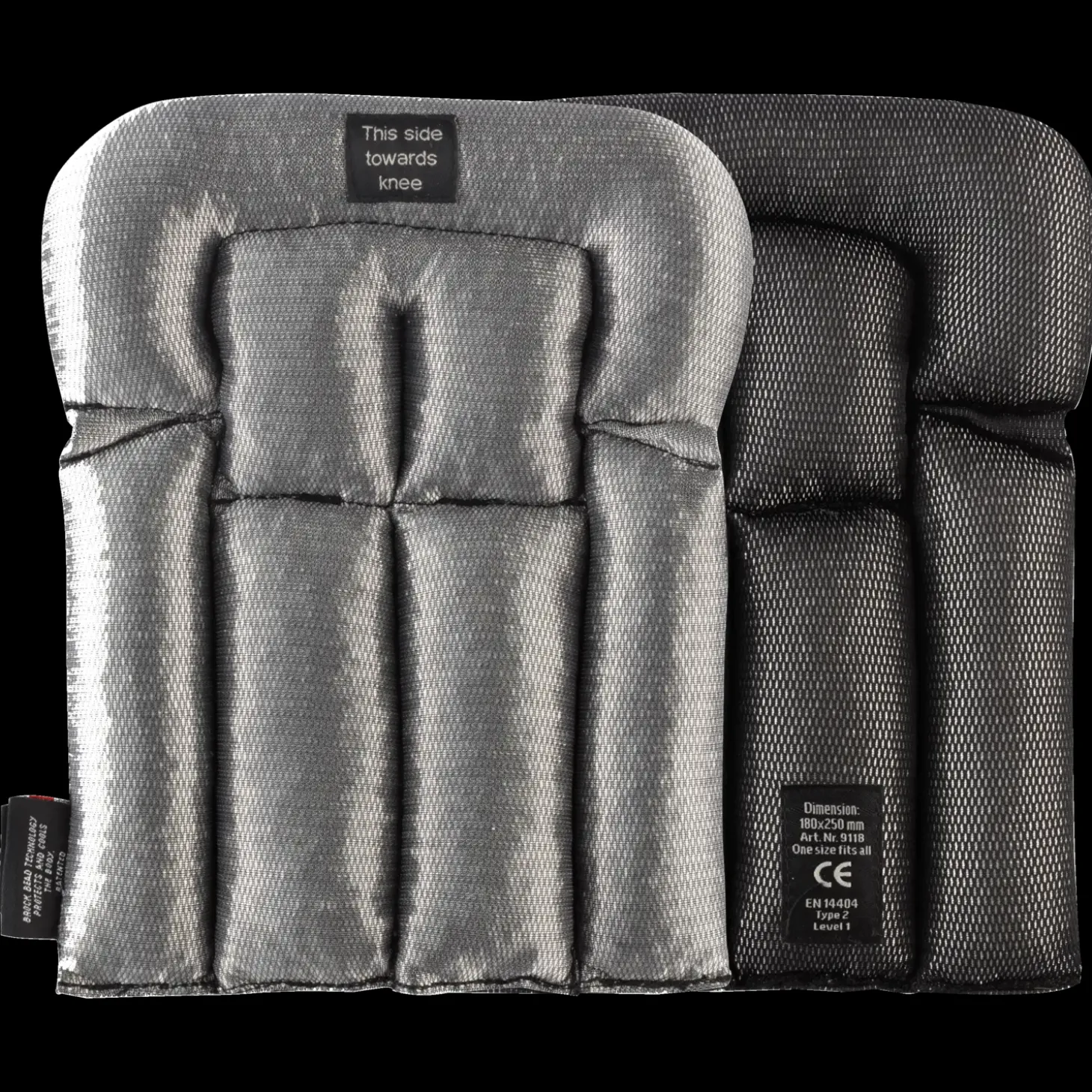 Snickers Workwear knæpude til gulvlægger sort/aluminiumsgrå str. One size