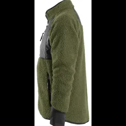 Snickers Workwear pile jakke khaki/ sort str. L