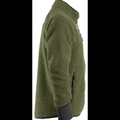 Snickers Workwear pile jakke khaki/ sort str. L