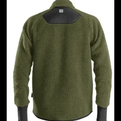 Snickers Workwear pile jakke khaki/ sort str. L