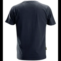 Snickers Workwear t-shirt kortærmet logo mørk blåmeleret str. M