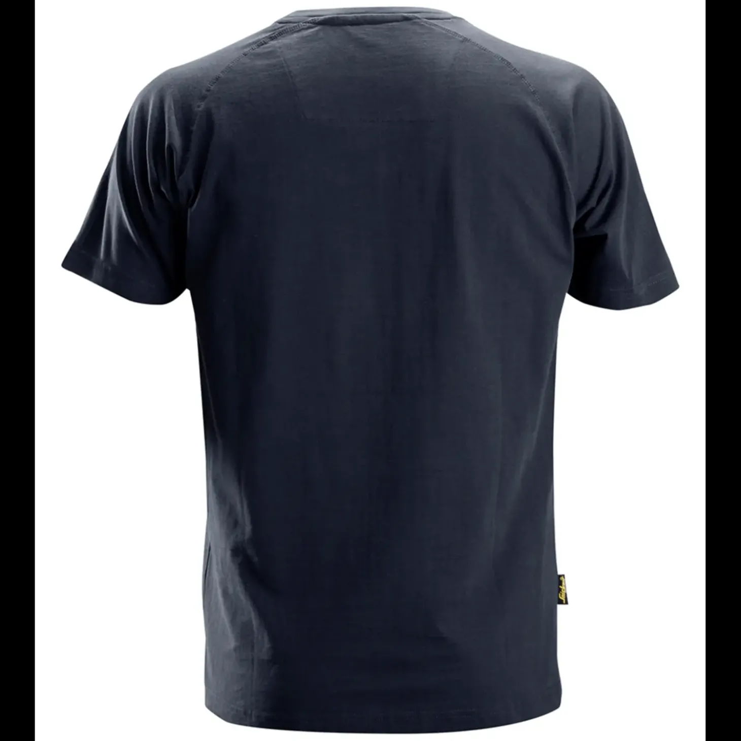 Snickers Workwear t-shirt kortærmet logo mørk blåmeleret str. M