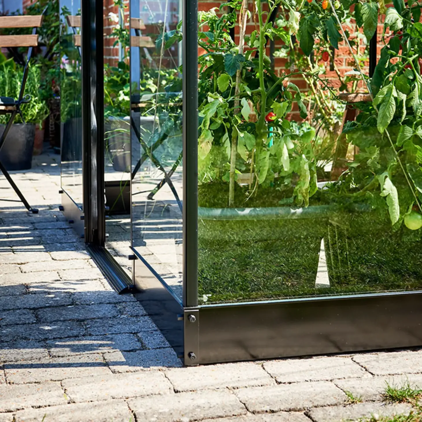 Sokkel til Halls Qube 66 3,9 m²