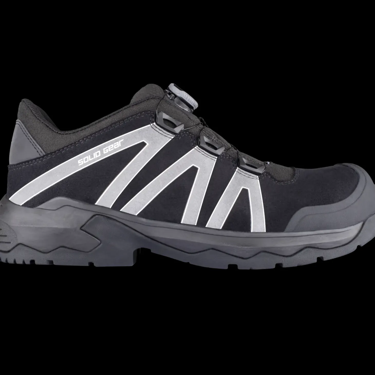 Solid Gear Onyx Low sikkerhedssko sort/grå str.45