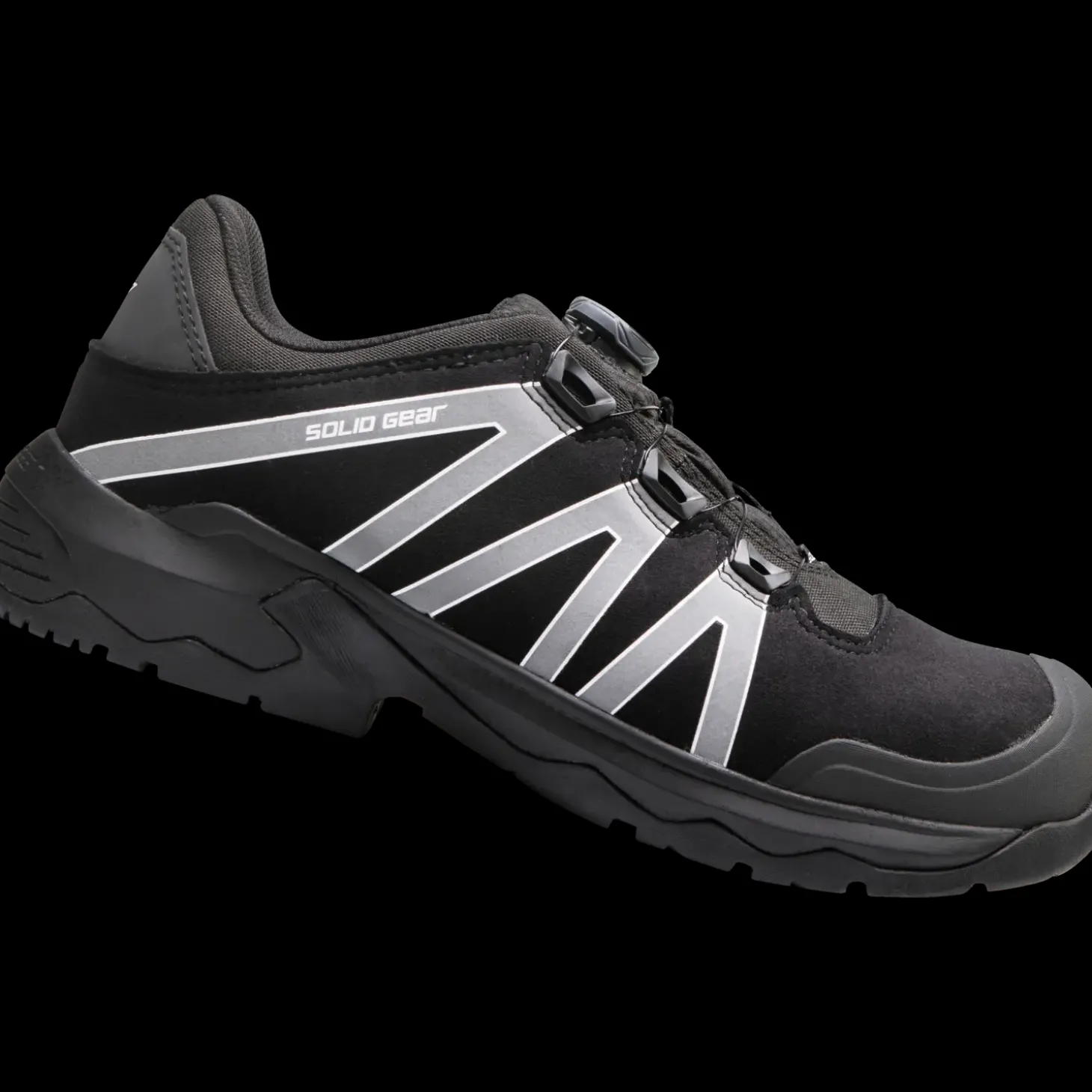Solid Gear Onyx Low sikkerhedssko sort/grå str.45