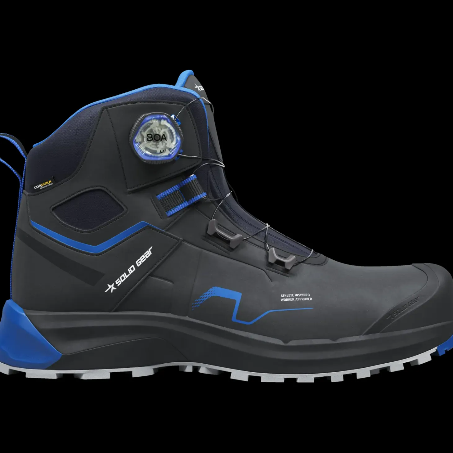 Solid Gear Sonar sikkerhedsstøvlet blå str. 42