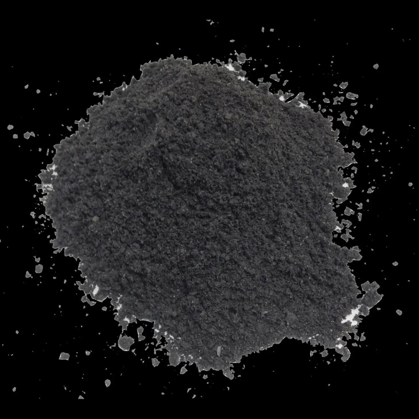 Sort granitstenmel 0/2 mm BigBag á 1000 kg