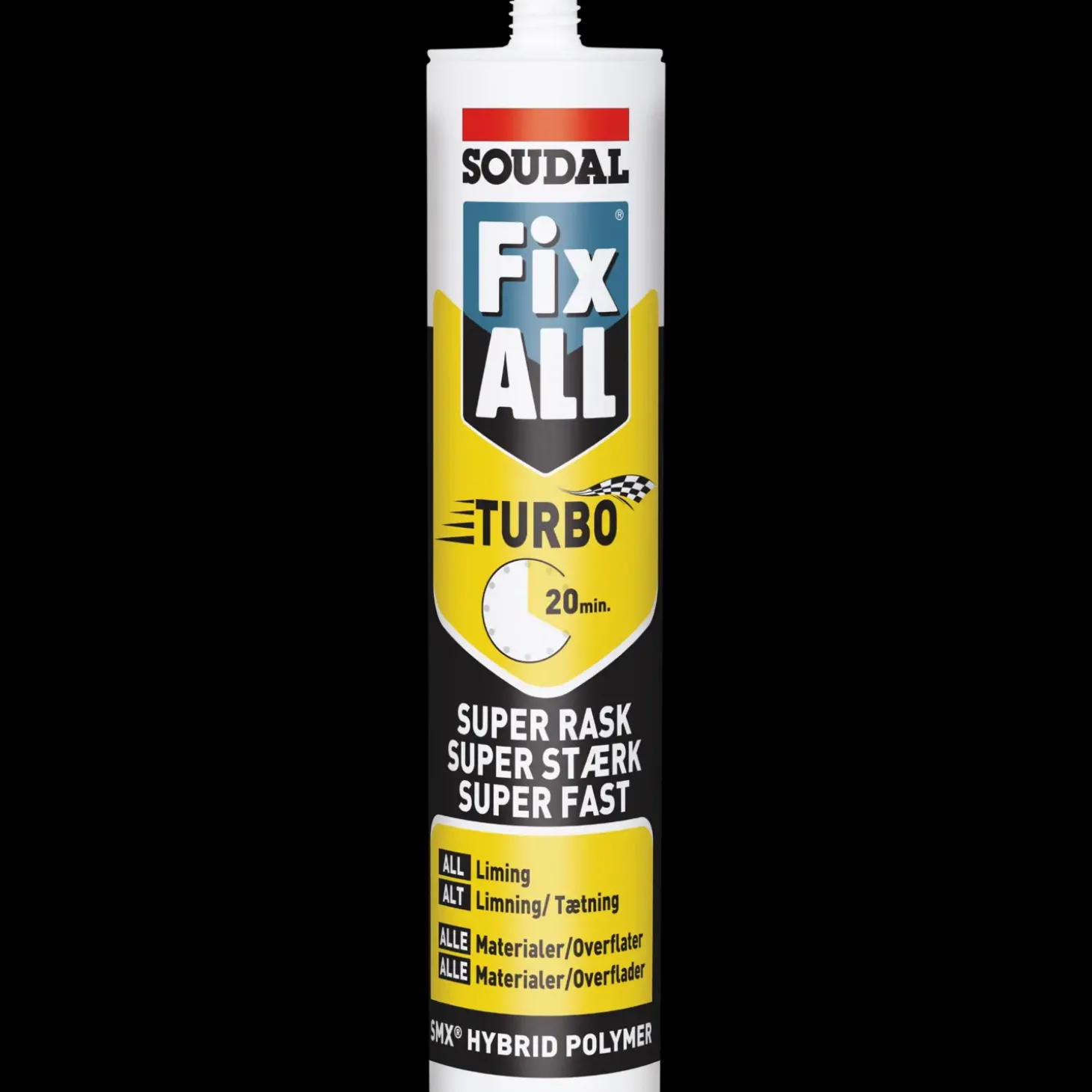 Soudal Montagelim Fix All Turbo hvid 290 ml