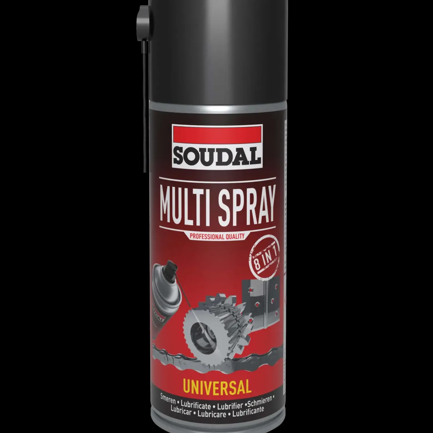 Soudal multifunktionsolie multispray 500 ml