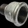 Spidsmuffe 3/4"x1/2" nr. 246 galv.