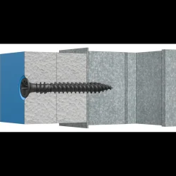 Spit P-Screw HS hårdgips skrue t/stål løse 3,9x32 mm TH PH2 forzinket sort 500 stk.