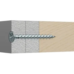 Spit P-Screw W gipsskrue t/træ 3,9x32 mm TH PH2 elforzink. 1000 stk.