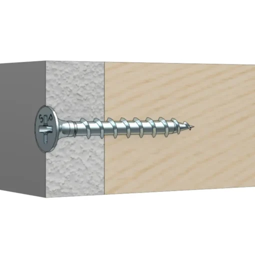 Spit P-Screw W gipsskrue t/træ 3,9x32 mm TH PH2 elforzink. 1000 stk.