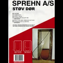 Sprehn støvdør 220x112 cm