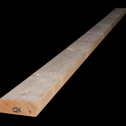 Spærtræ gran C24 47x125 mm (45x120) x 4,2 m