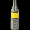 Staco 1/4" TX10 bit gul 25 mm 30 stk.