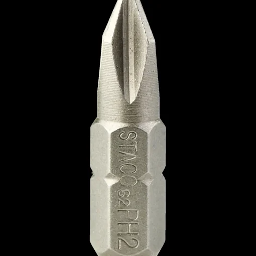 STACO bits 1/4"x25 mm PH2 2 stk