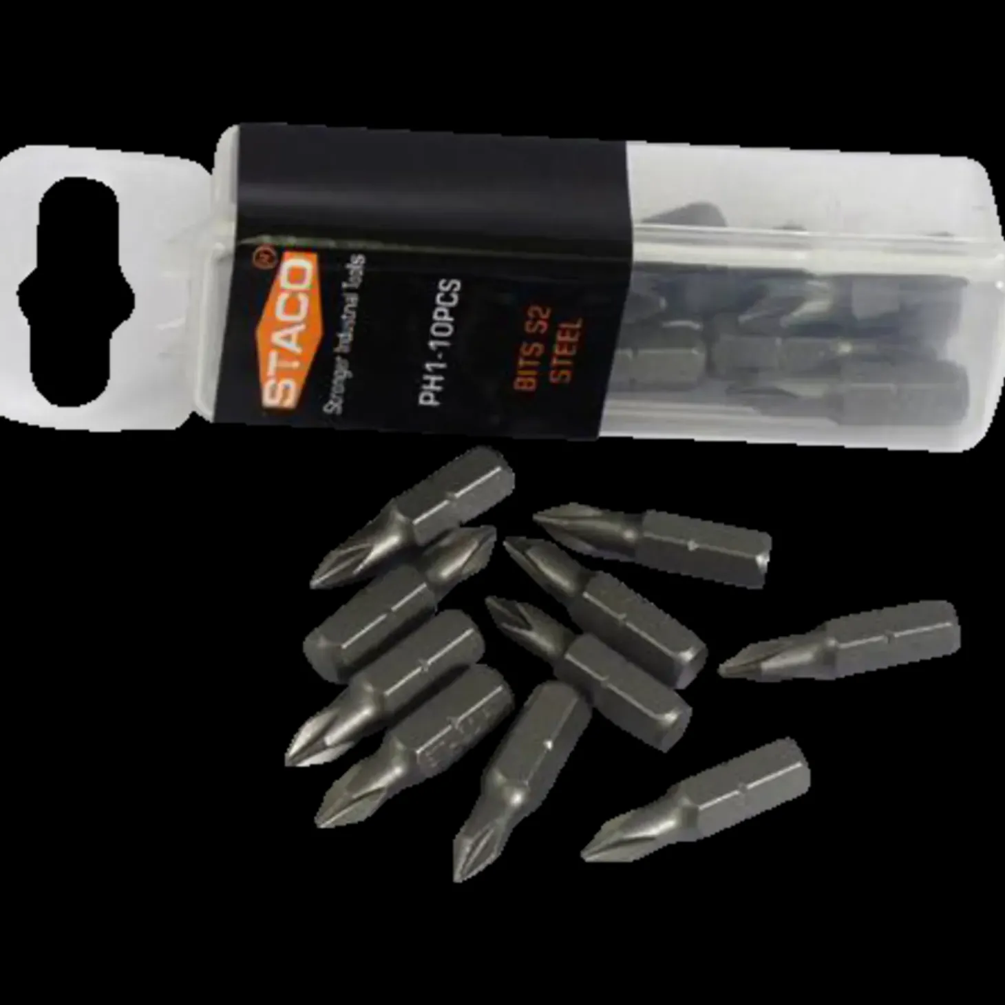 STACO bits 1/4"x25 mm PZ2 2 stk