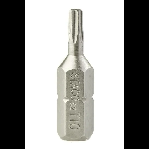 STACO bits 1/4"x25 mm TX 10 rustfri 2 stk
