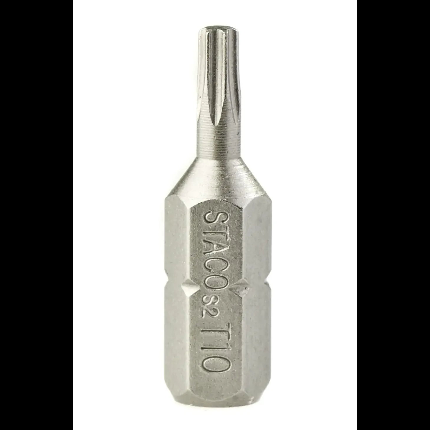 STACO bits 1/4"x25 mm TX 10 rustfri 2 stk