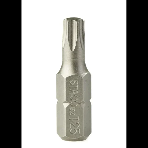STACO bits 1/4"x25 mm TX 25 rustfri 2 stk