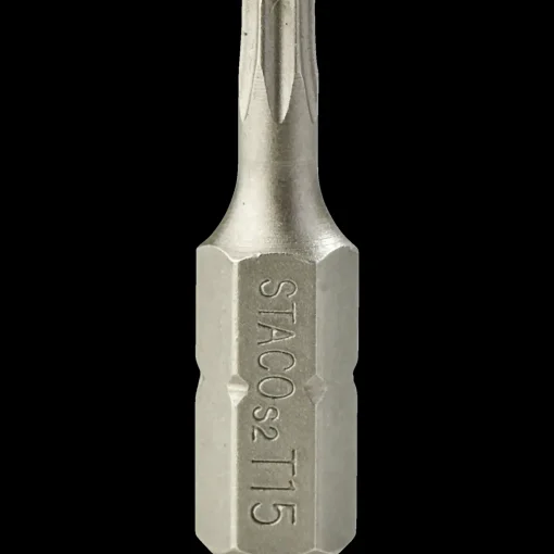 STACO bits 1/4"x25 mm TX15 2 stk