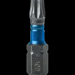 STACO Slagbits torsion impact TX25 6 stk blå