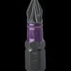 STACO Slagbits torsion impact PZ2 6 stk lilla