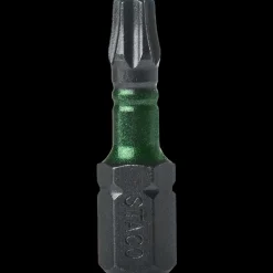 STACO Slagbits torsion impact TX20 20 stk grøn